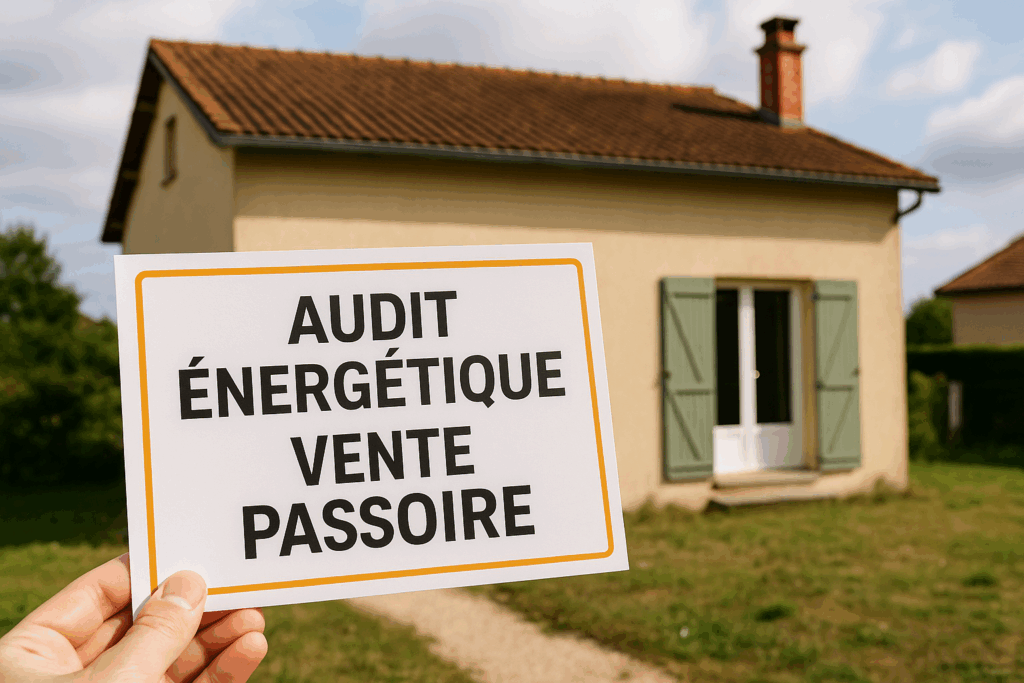 Audit énergétique vente de passoires thermiques