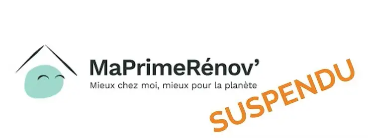 Suspension de MaPrimeRénov