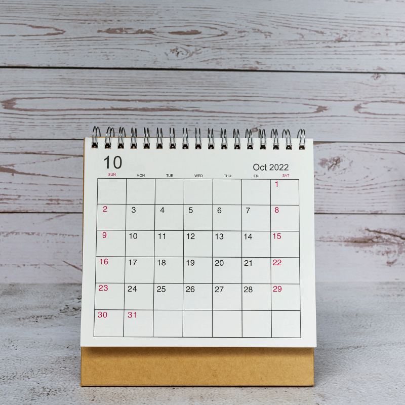 Calendrier prise de rendez-vous