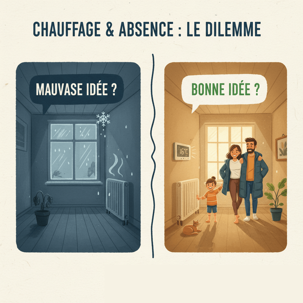 Couper le chauffage en cas d absence : bonne ou mauvaise idée ?
