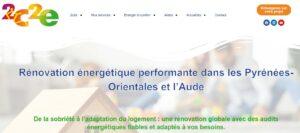 nouveau site Internet 2c2e énergies