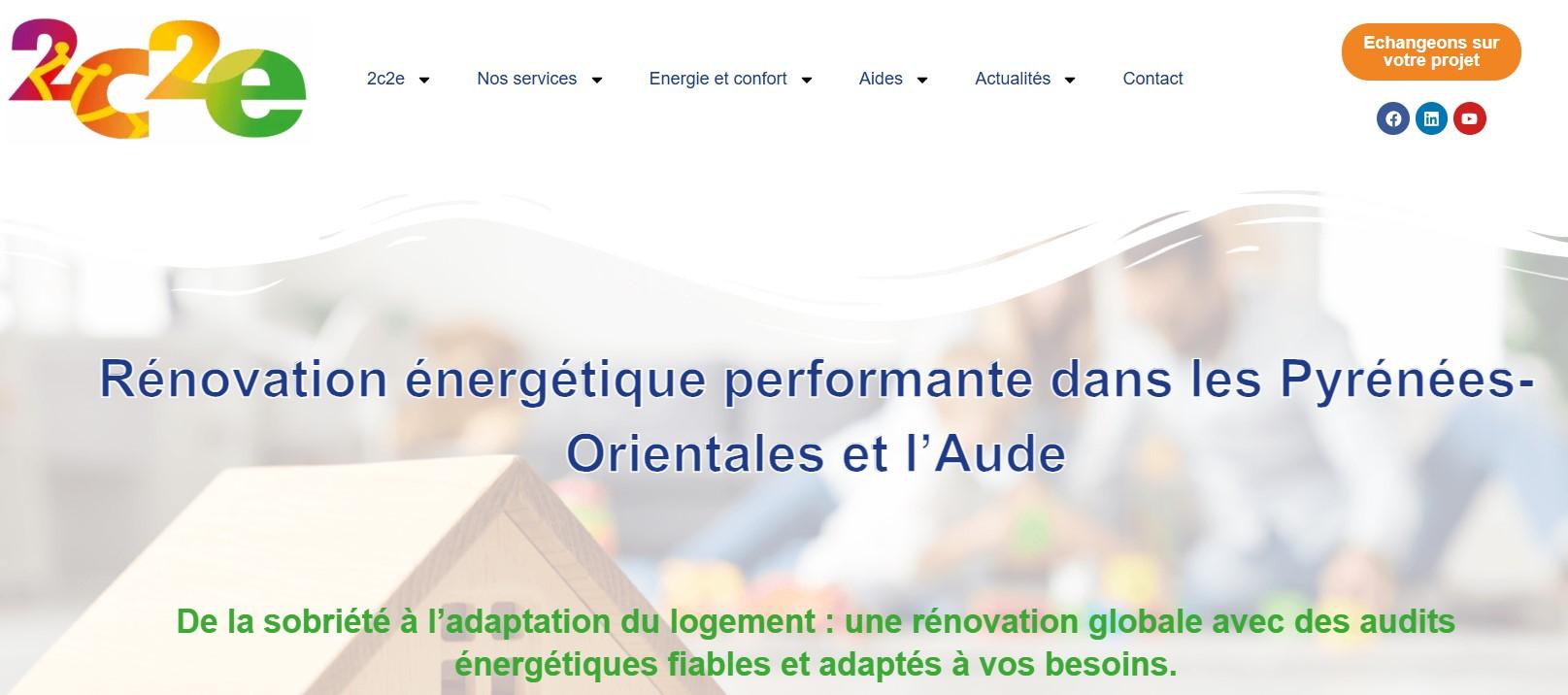 nouveau site Internet 2c2e énergies