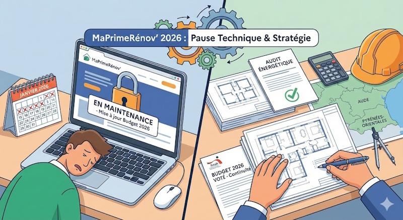 MaPrimeRénov' 2026 blocage dossiers