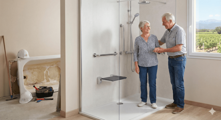 Remplacer une baignoire par une douche